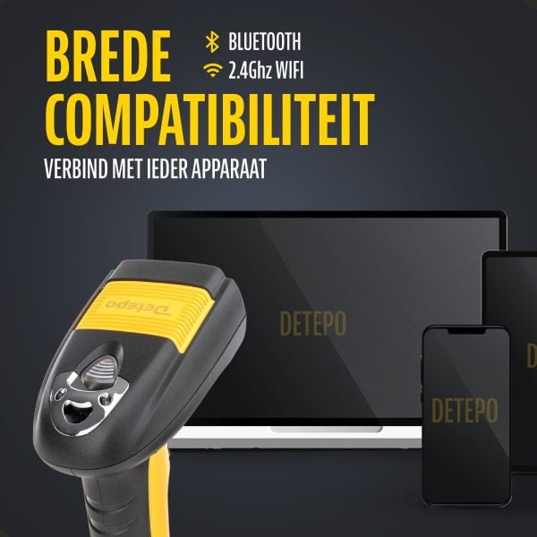 Barcode Scanner voor 1D, 2D & QR Codes, Industrieel Stof & Drupdicht - Afbeelding 5