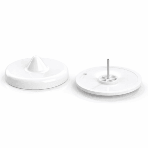 Bell Tag 50mm incl pin RF 8,2 MHz Zwart/Wit