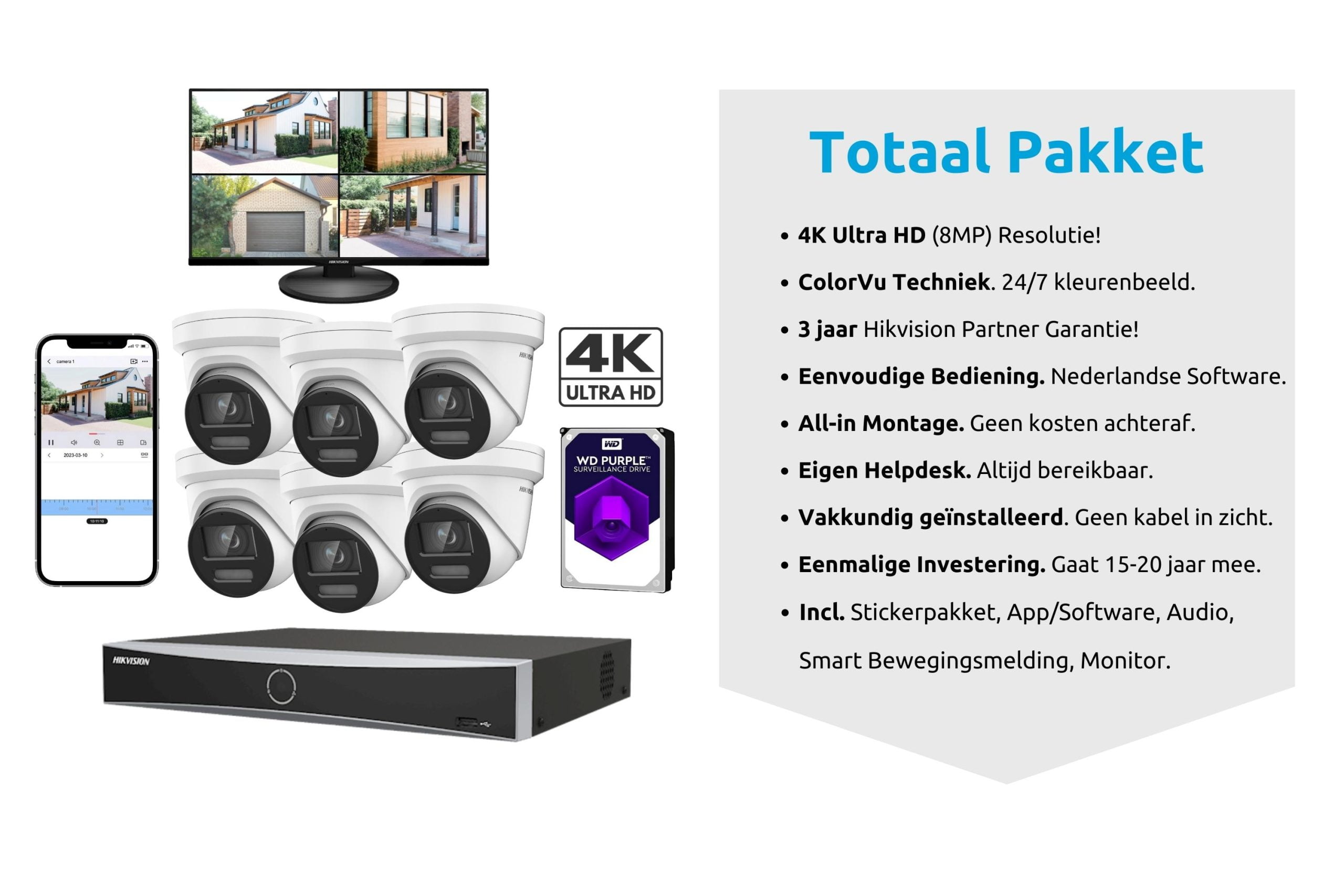 Hikvision camerasysteem