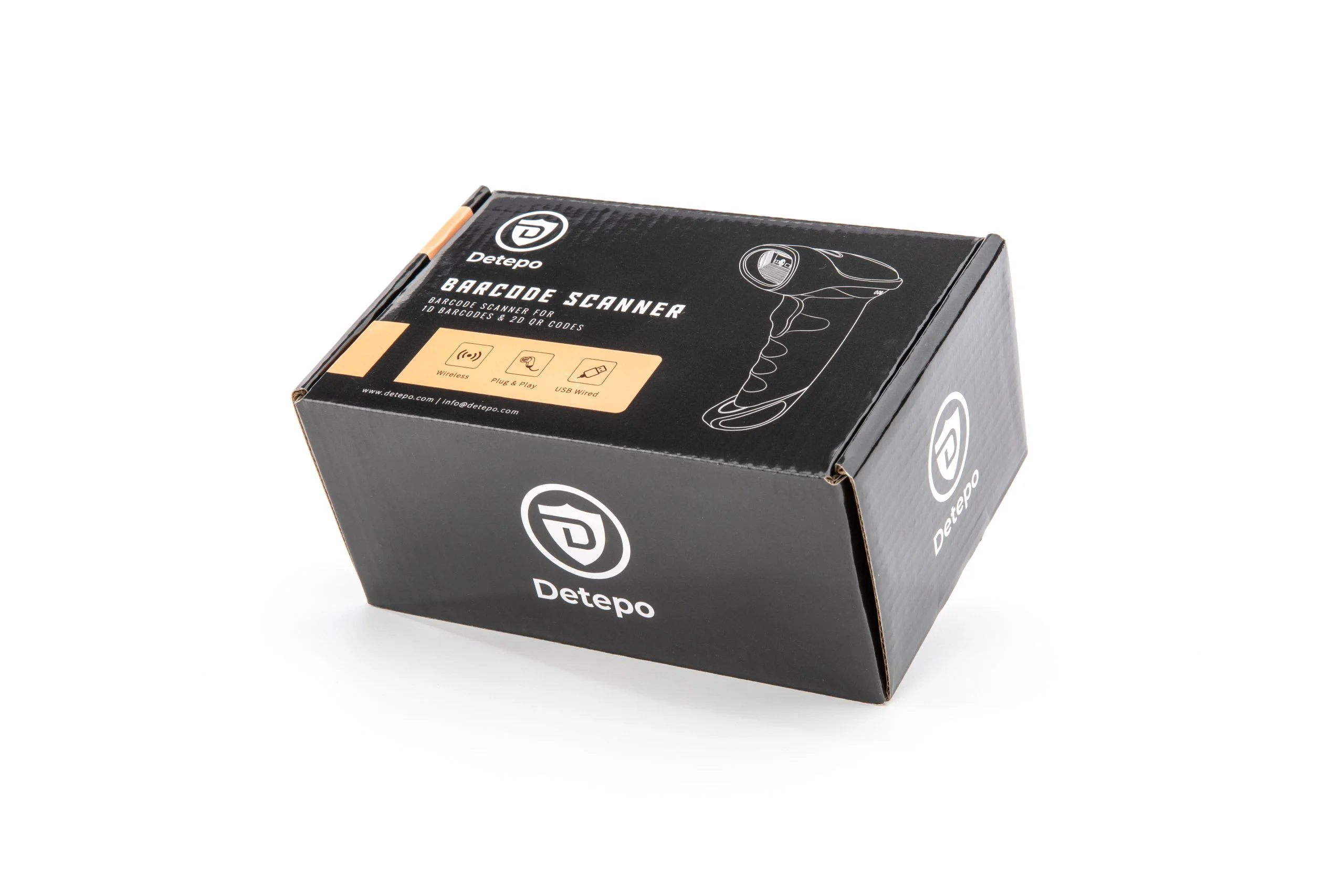 Draadloze Barcode Scanner 1D, 2D & QR Codes, Zwart - Afbeelding 6