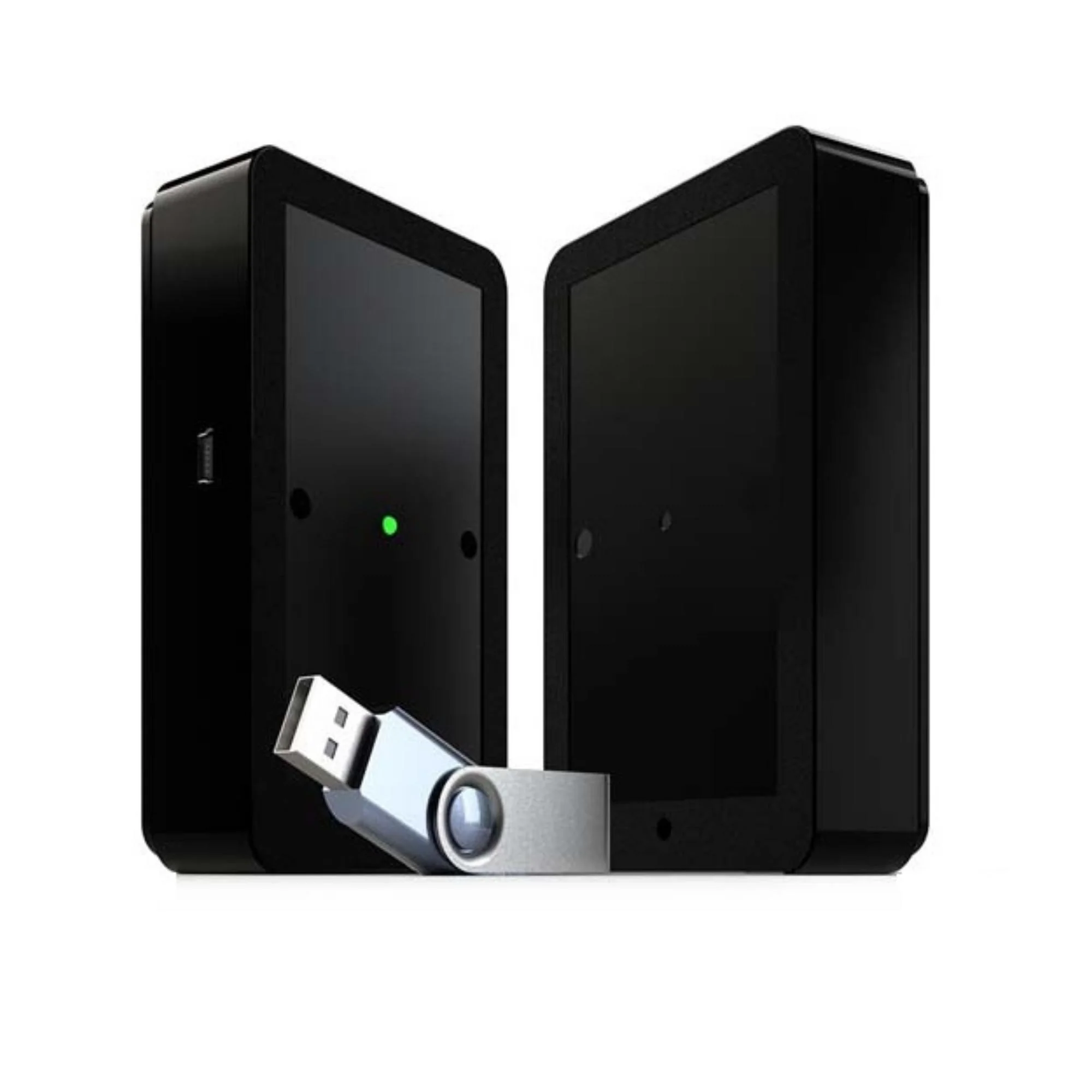 Klantenteller met USB