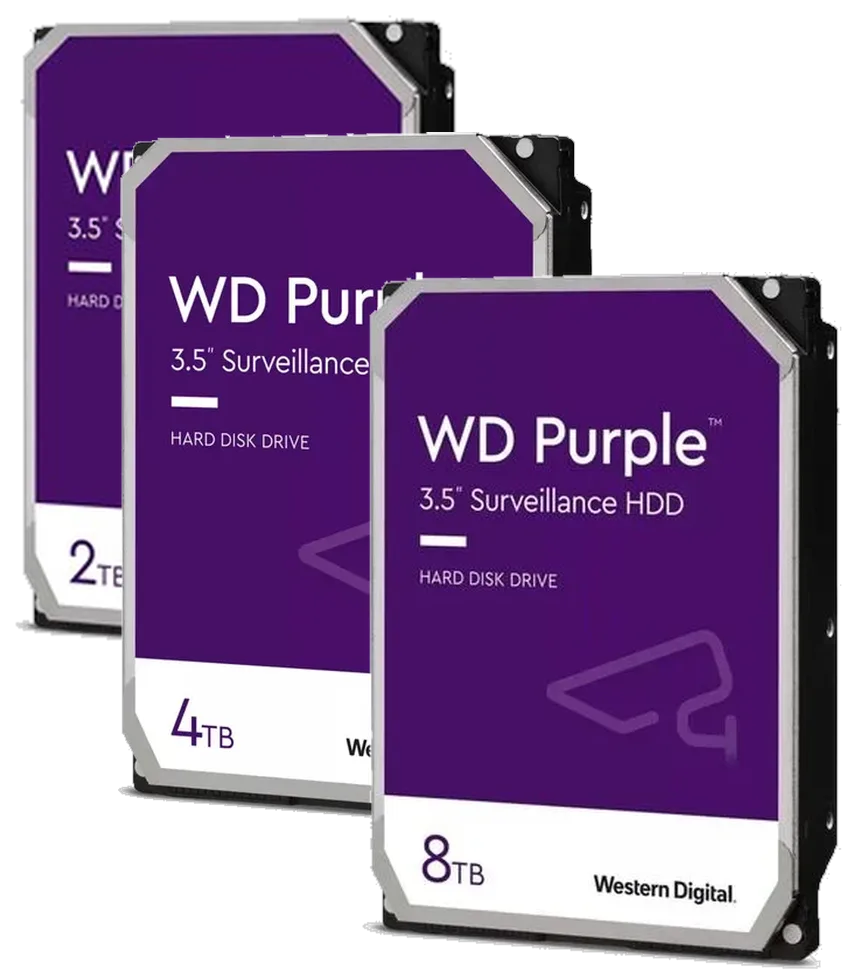 WD Purple Surveillance Hard Drive